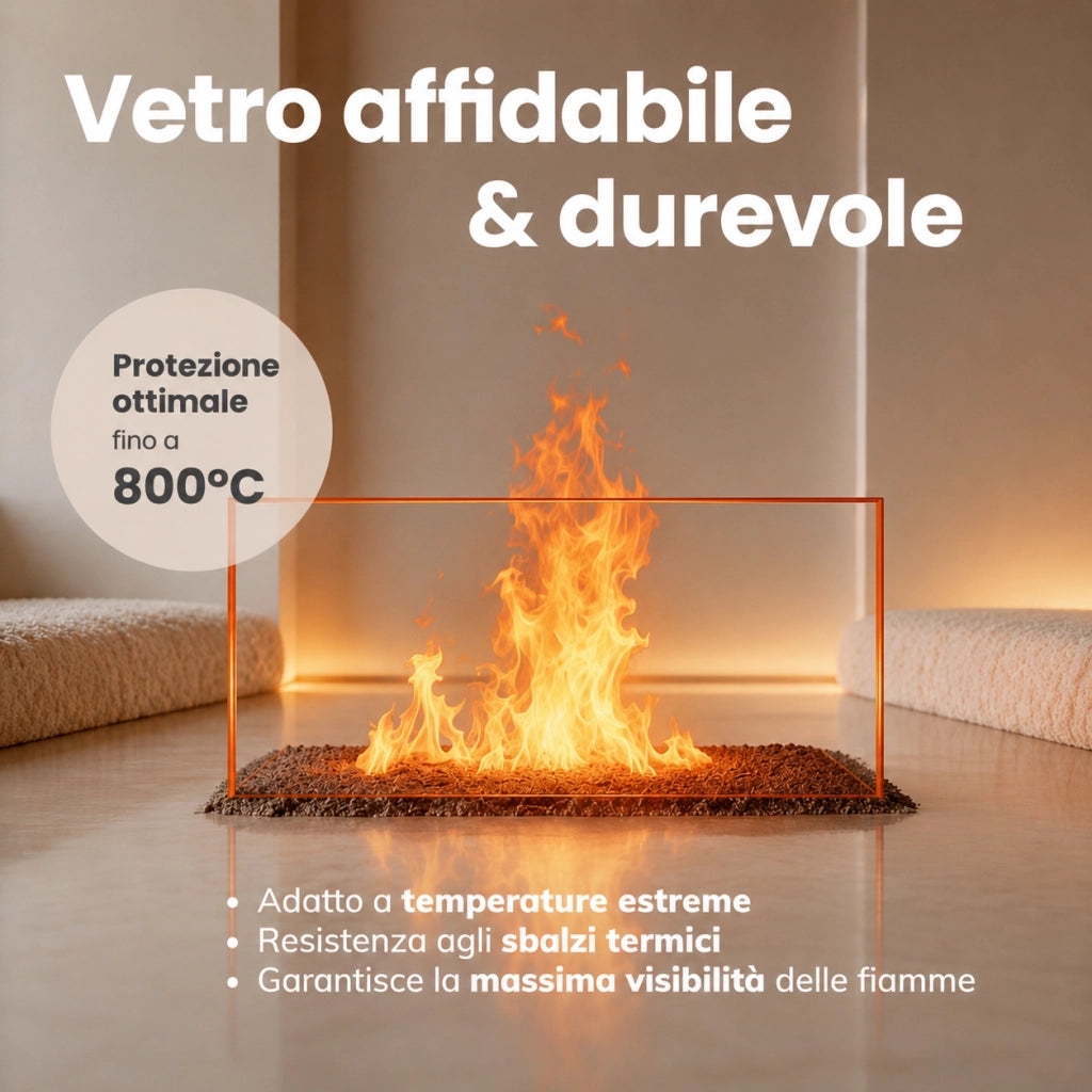 MORSO - modello : 1440 - 242 x 215 x 4 mm - Vetro per stufa a legna - vetro camino di ricambio - vetro per caminetto resistente al fuoco - France Vitre
