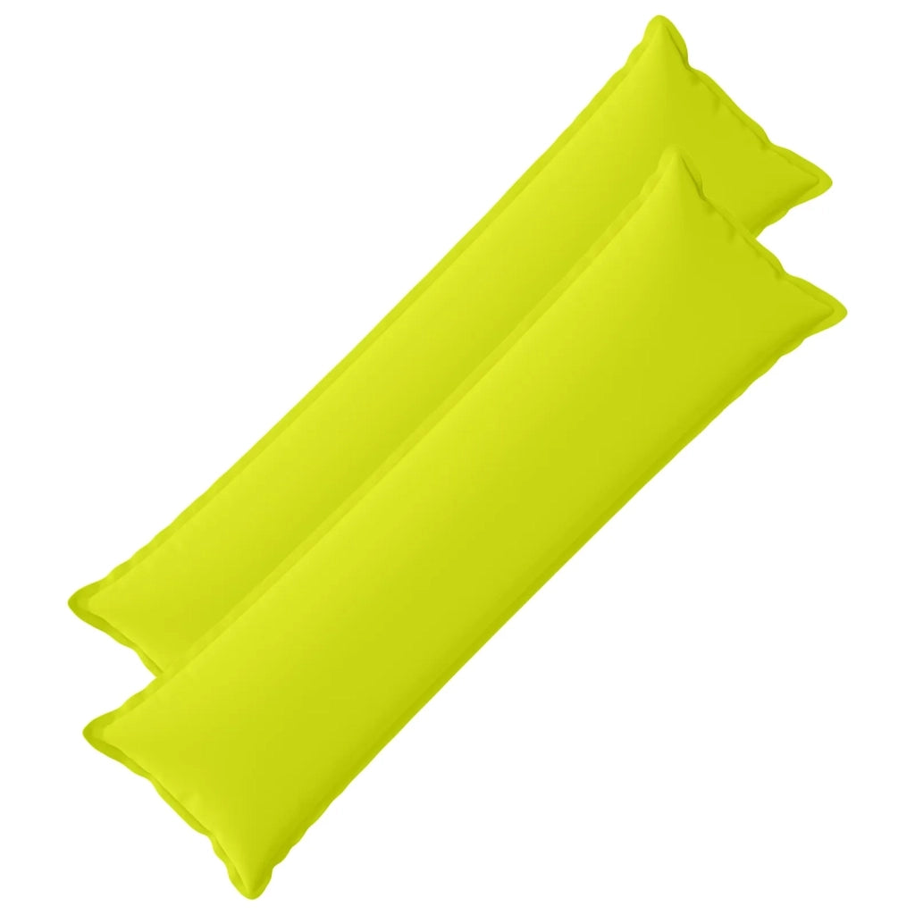 Federa 2 pz HOUTEN Verde brillante. 40 x 145 cm Poliestere 917277