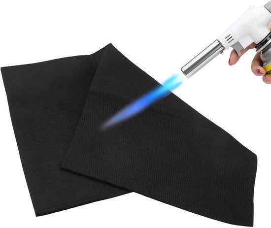 Mat di Resistenza al Fuoco 50x30 cm, Resistente al Calore fino a 800°C