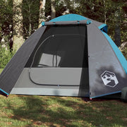 Tenda da Campeggio a Cupola per 2 Persone-Tenda per Escursionismo Blu Impermeabile 277772