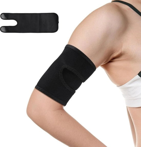 Bracciale elastico per bicipite e compressione cifoidea - confortevole e respirabile - per uomini e donne - sport e recupero post-operatorio.