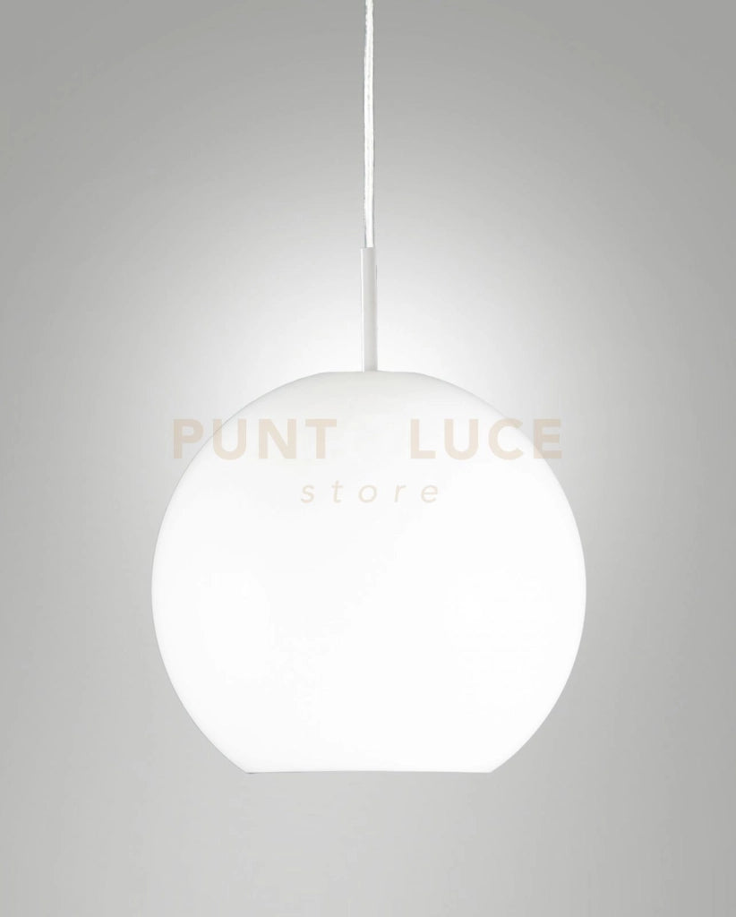 3780-50-102 EDISON SOLO VETRO BIANCO D.30cm COMPLETO DI CAVO X KIT LUCI