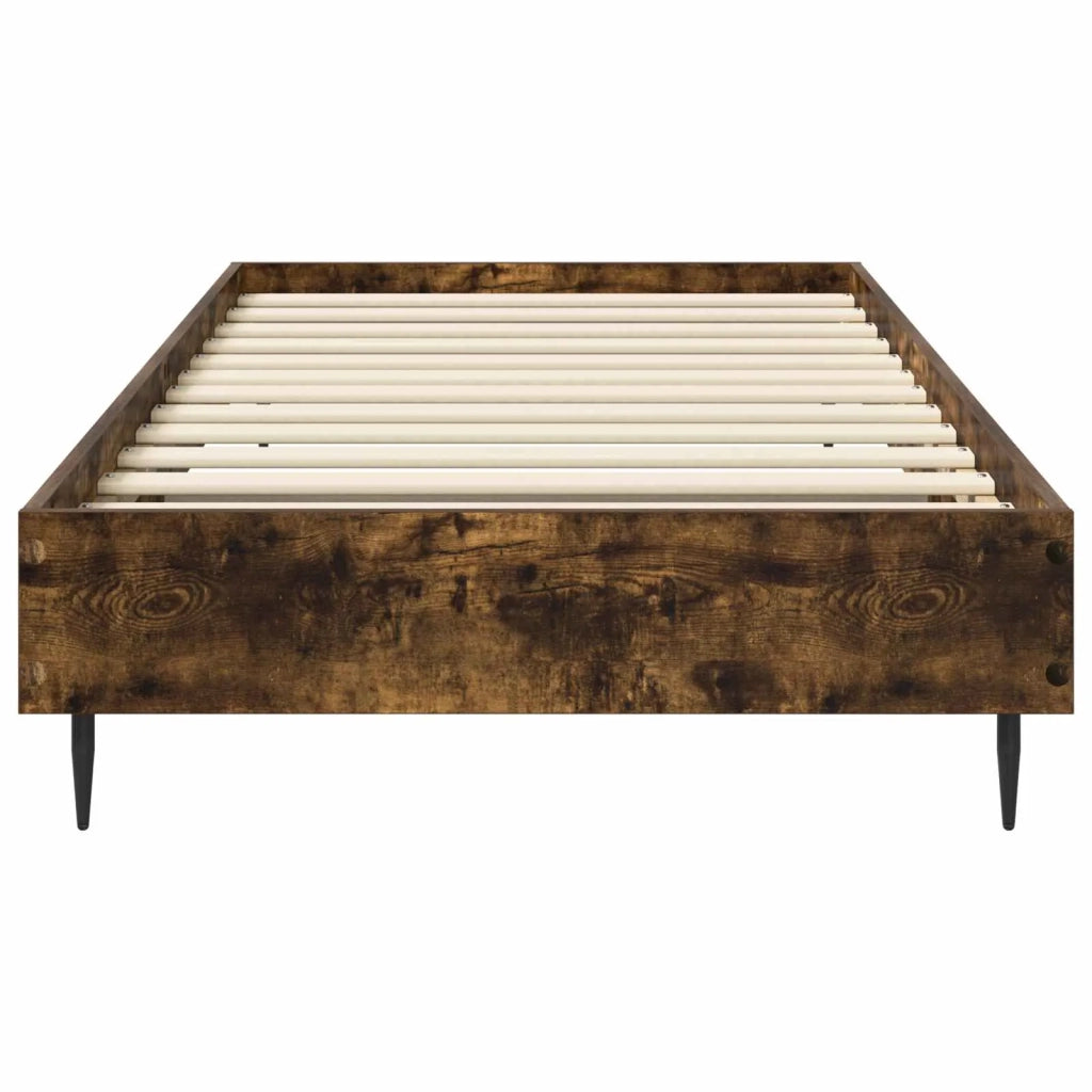 Struttura del letto-Giroletto Rovere Fumo 80 x 200 cm 309595