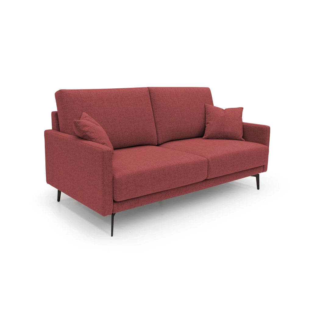 Saturno Divano moderno in tessuto morbido impermeabile T03 180 cm rosso