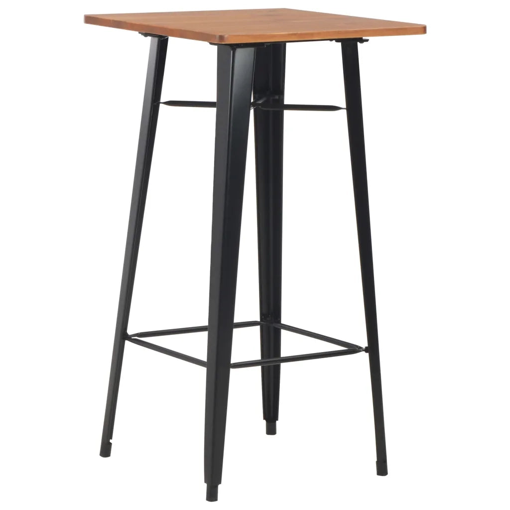 Set da Bar 3 pz Acciaio Nero 276846
