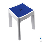 SGABELLO CONTENITORE MODELLO KEOPE METAFORM- Bianco- METAF- pezzi 1