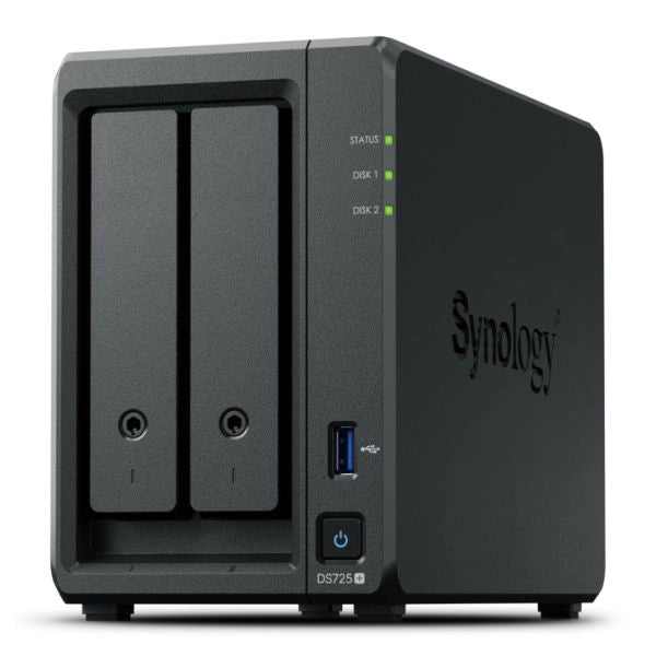 Ds 2-bay plus amd ryzen r1600 dc 3.1ghz 4gb ddr4 - DS725+