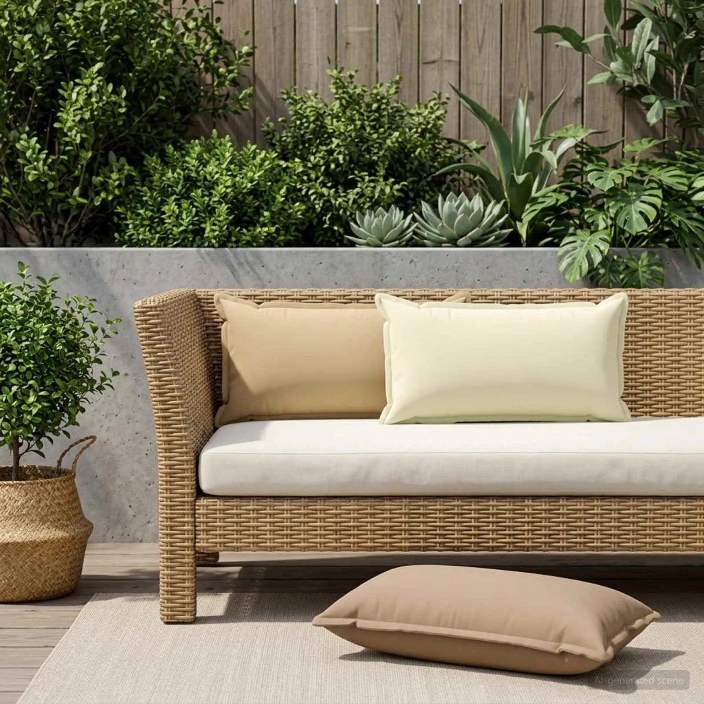 Federa 6 pz HOUTEN Tortora 40 x 70 cm Poliestere 917913