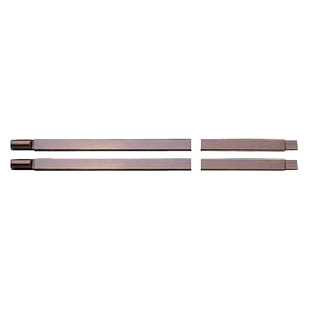 COPPIA ASTE (93291) colore marrone  - MOTTURA