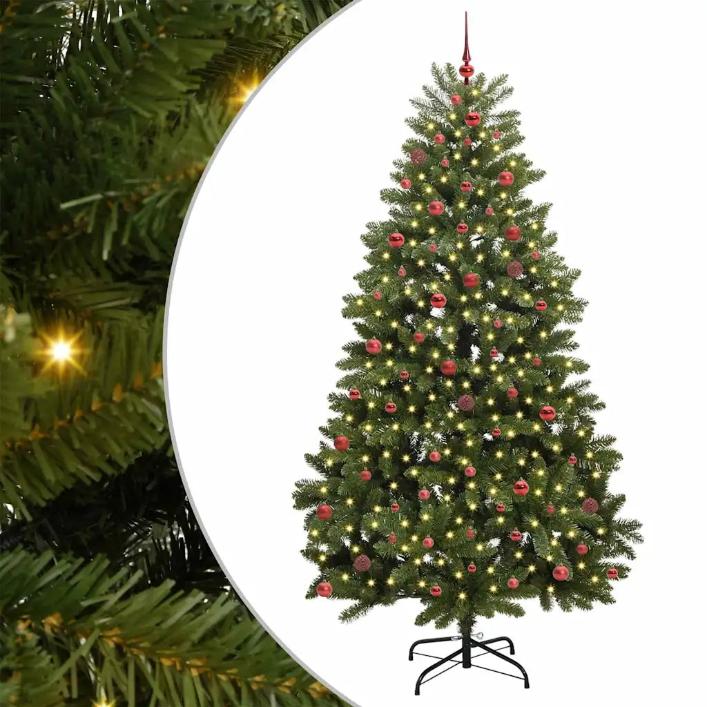 Albero di Natale artificiale Verde 270 cm PVC e Metallo 3395712