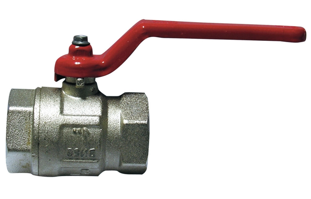 VALVOLA A SFERA FF C/LEVA ROSSA- 11/4 (DN 32) 25 bar/362.5 psi- ITAP- pezzi 1