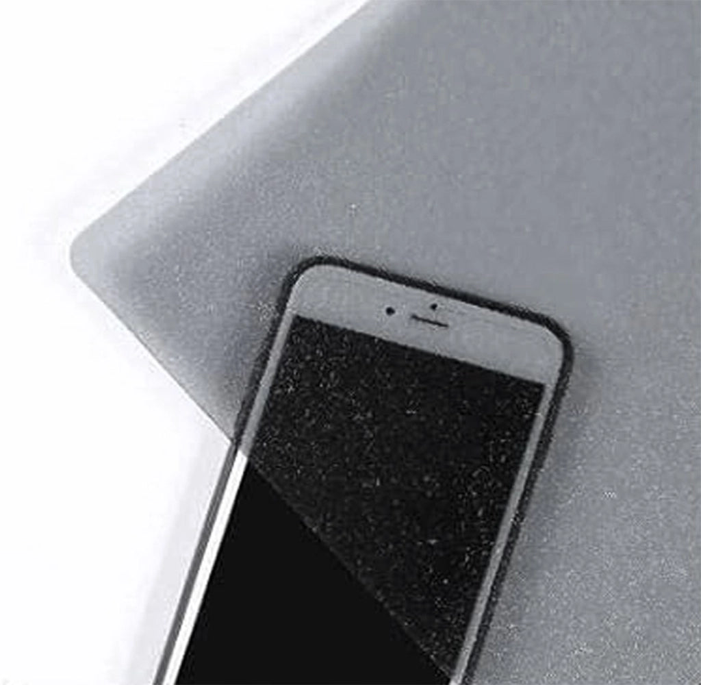 Tovaglia Trasparente Satinata Pellicola Pvc Opaca Copritavolo Antimacchia Spessa 100x80 Cm Scura