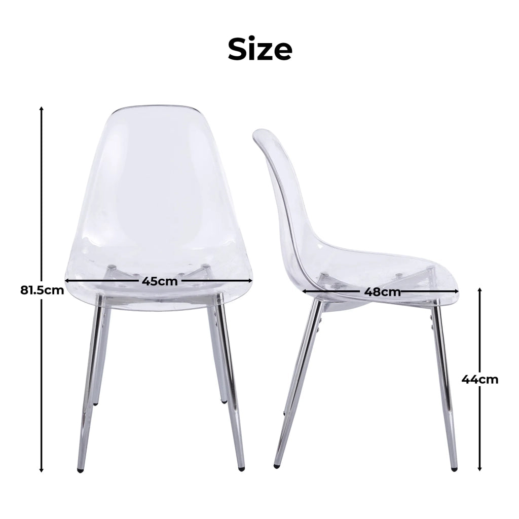 Set da pranzo 5 pezzi: 1 tavolo + 4 sedie