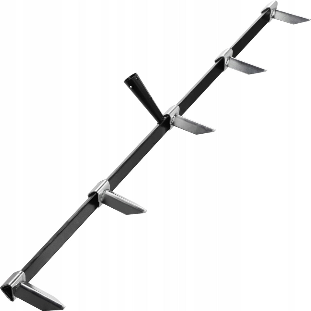 Marcatore da giardino KADAX per semina, file e terreno, a 5 denti, 100 cm