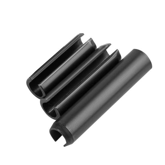 Pennelli a sfondamento in acciaio di manganese - Fissaggio robusto - M6 x 50 mm - 20 pezzi - Ideali per connessioni meccaniche - Lunga durata - Non corrosibili.