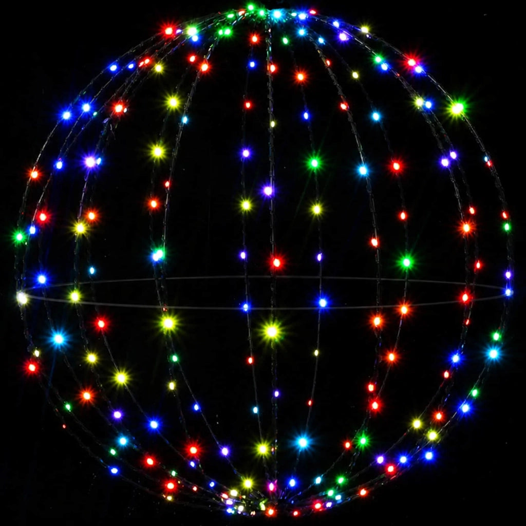 Luce a punta di Natale 120 LED RGB Diametro 40 x 42 cm 42049735
