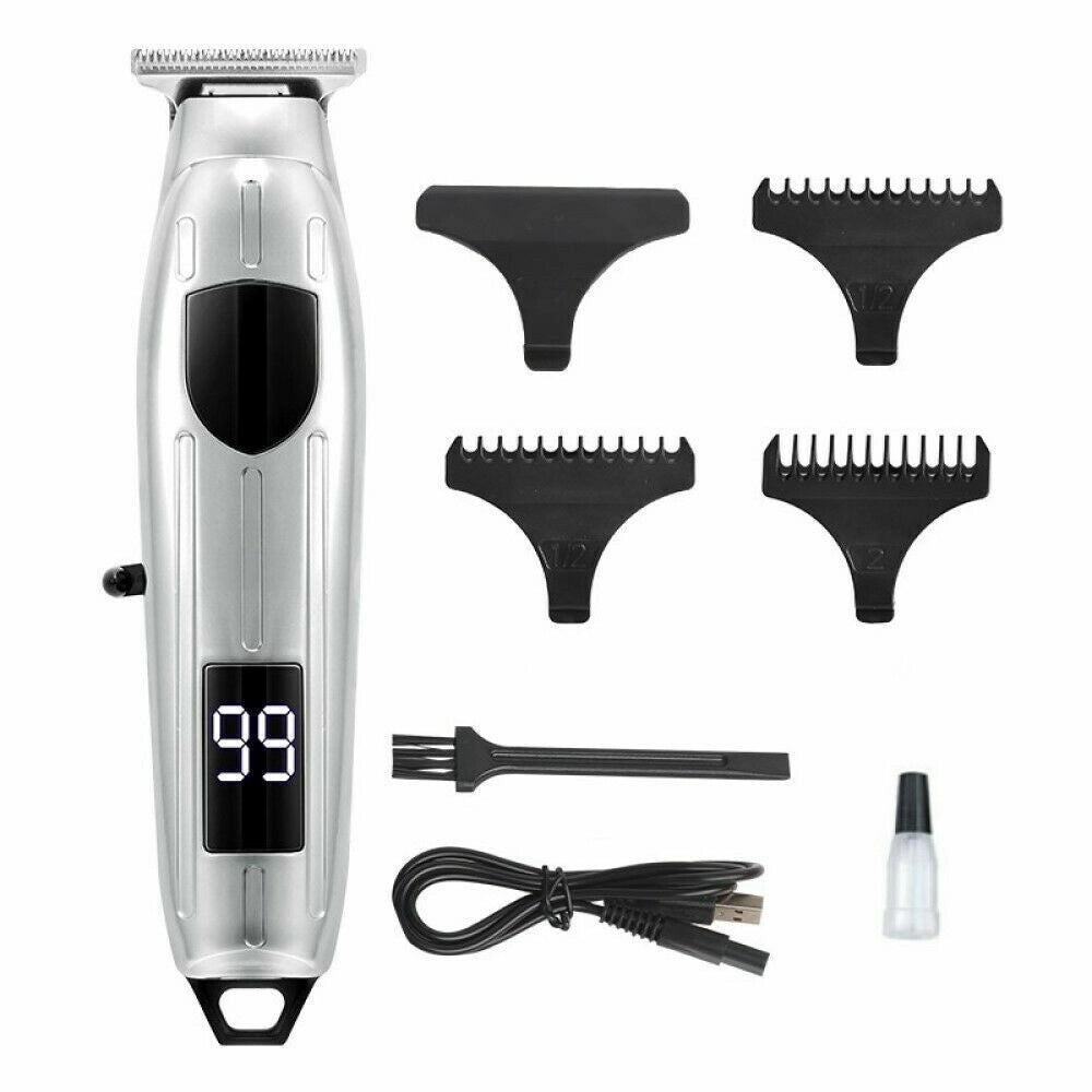 Trade Shop - Rasoio Elettrico Regola Barba Taglia Capelli Ricaricabile Professionale Q-tx162 -