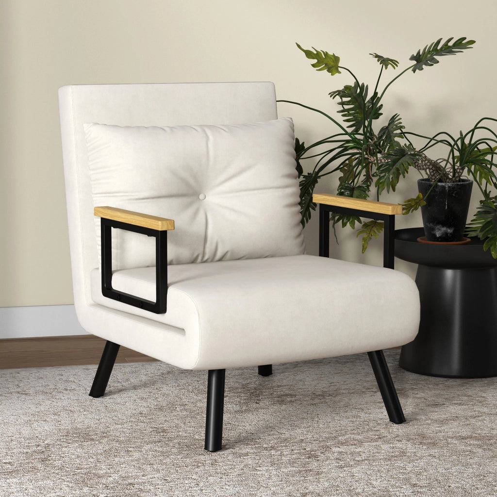 Poltrona Relax ¨C Zephmum ¨C Tessuto Cremewei?
