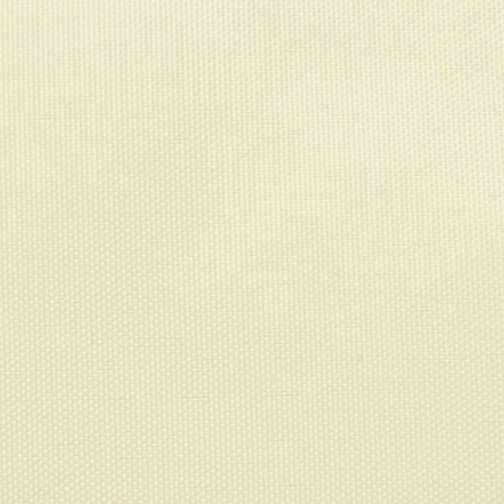 Vela ombreggiante/ombrellone triangolare in tessuto Oxford 3,5 x 3,5 x 4,9 m crema 02_0009806