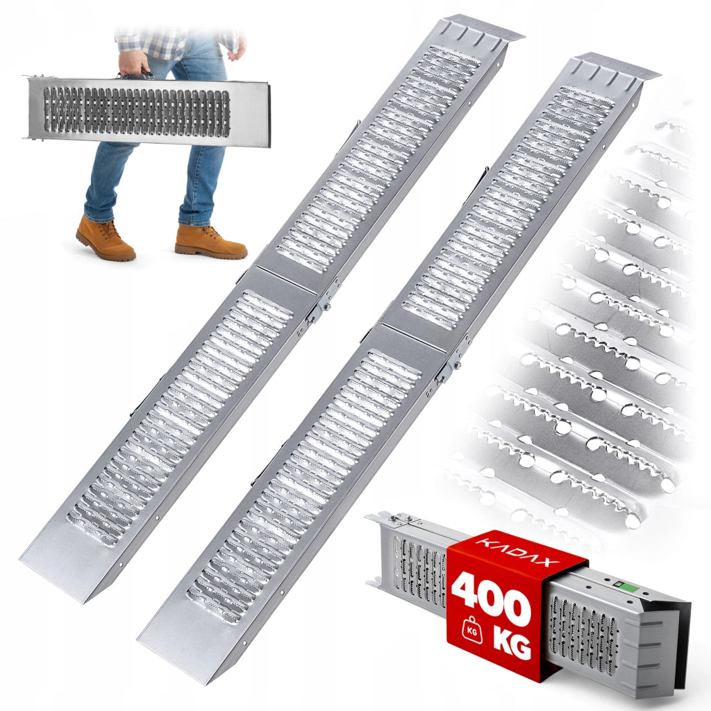 Rampa di carico pieghevole KADAX Rampe di carico pieghevoli 188 cm 400 kg