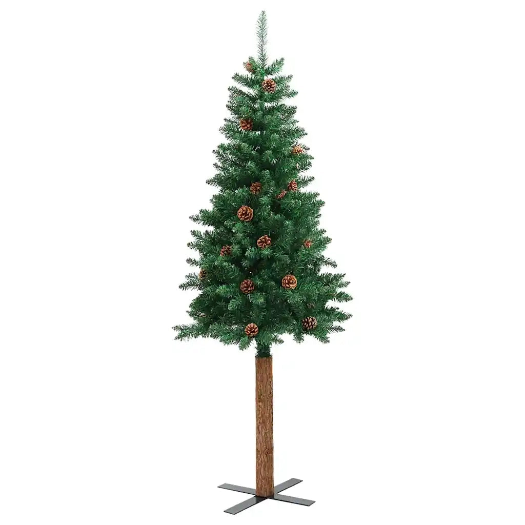Albero di Natale snodato con 300 LED con supporto Verde 180 cm 3394868