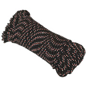 Corda multiuso 5 mm 50 m Nero e Rosso PP 150 kg Carico massimo 3473275