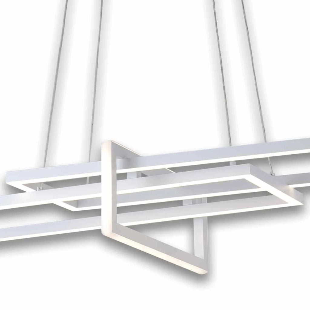 LÚZETE - SOSPENSIONE LED REGOLABILE 40 W BIANCA ATTICUS