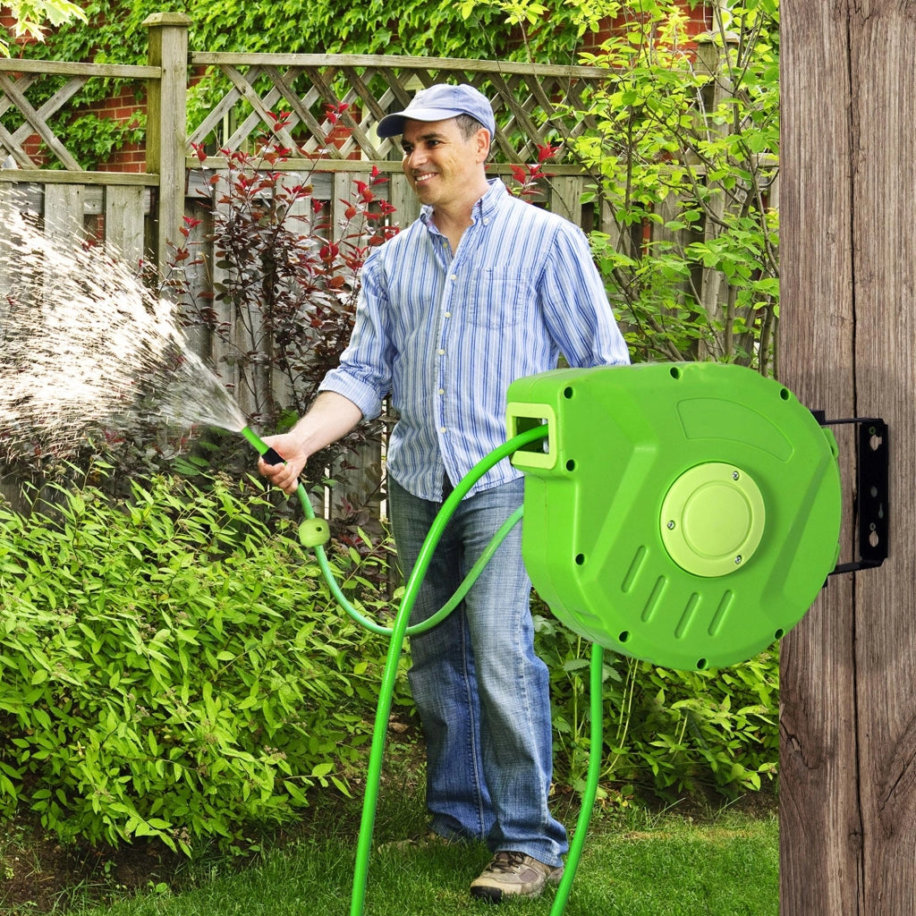 Avvolgitubo da Giardino Automatico con Pistola ¨C Xylo ¨C 10m