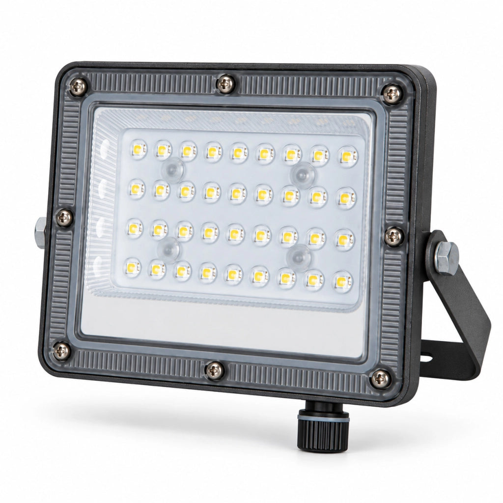 FARO LED 30 W ESTERNO IP65 FARETTO GIARDINO 3CCT 3000K 4000K 6500K LUCE ET-31766