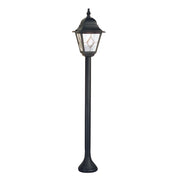 Lampione da esterno Norfolk 109cm E27 nero Elstead NR4-BLK