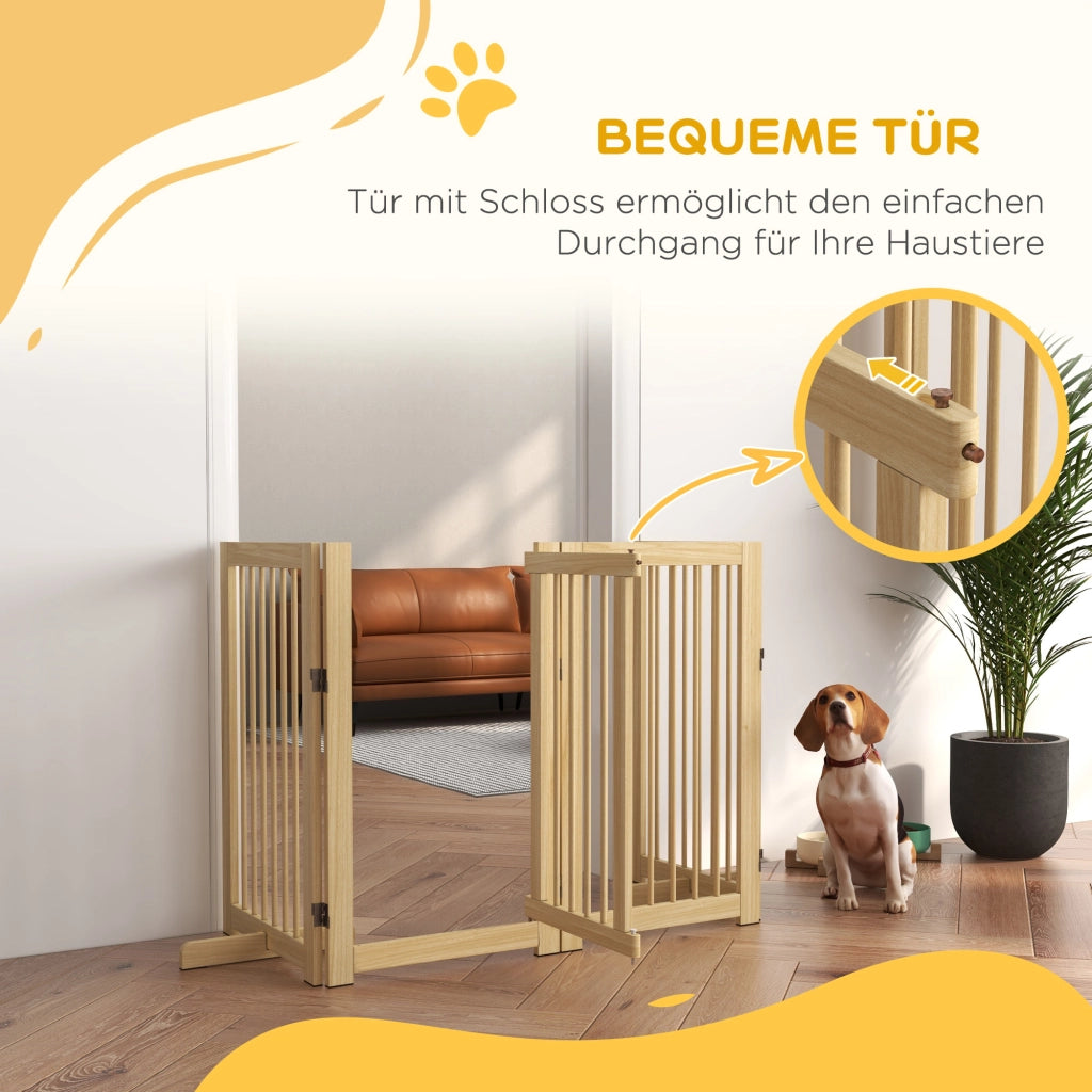 Cancello per Cani ¨C Minimal ¨C Legno 220x36x91cm