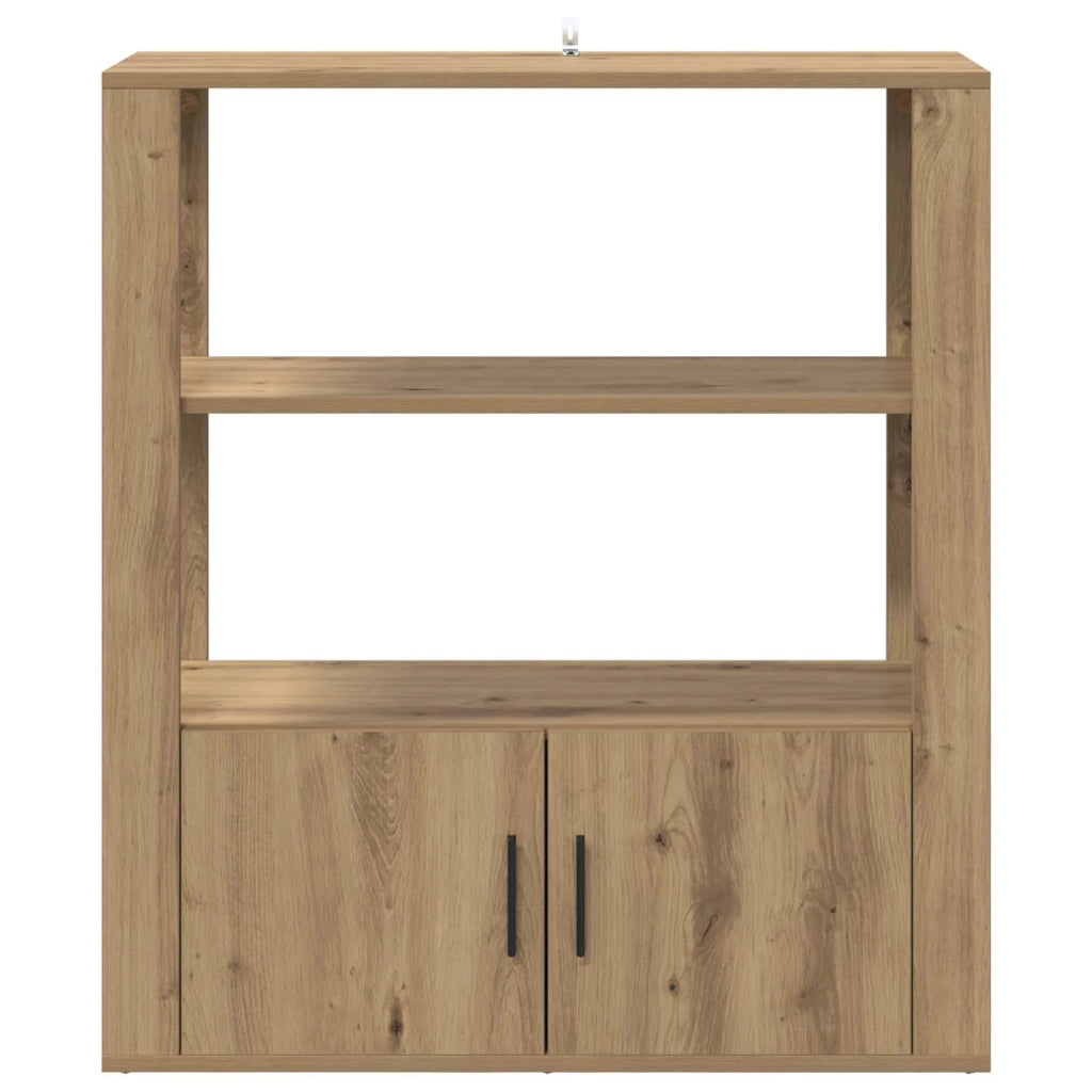 Credenza rovere artigianale 30 x 80 x 90 cm Legno multistrato 881094