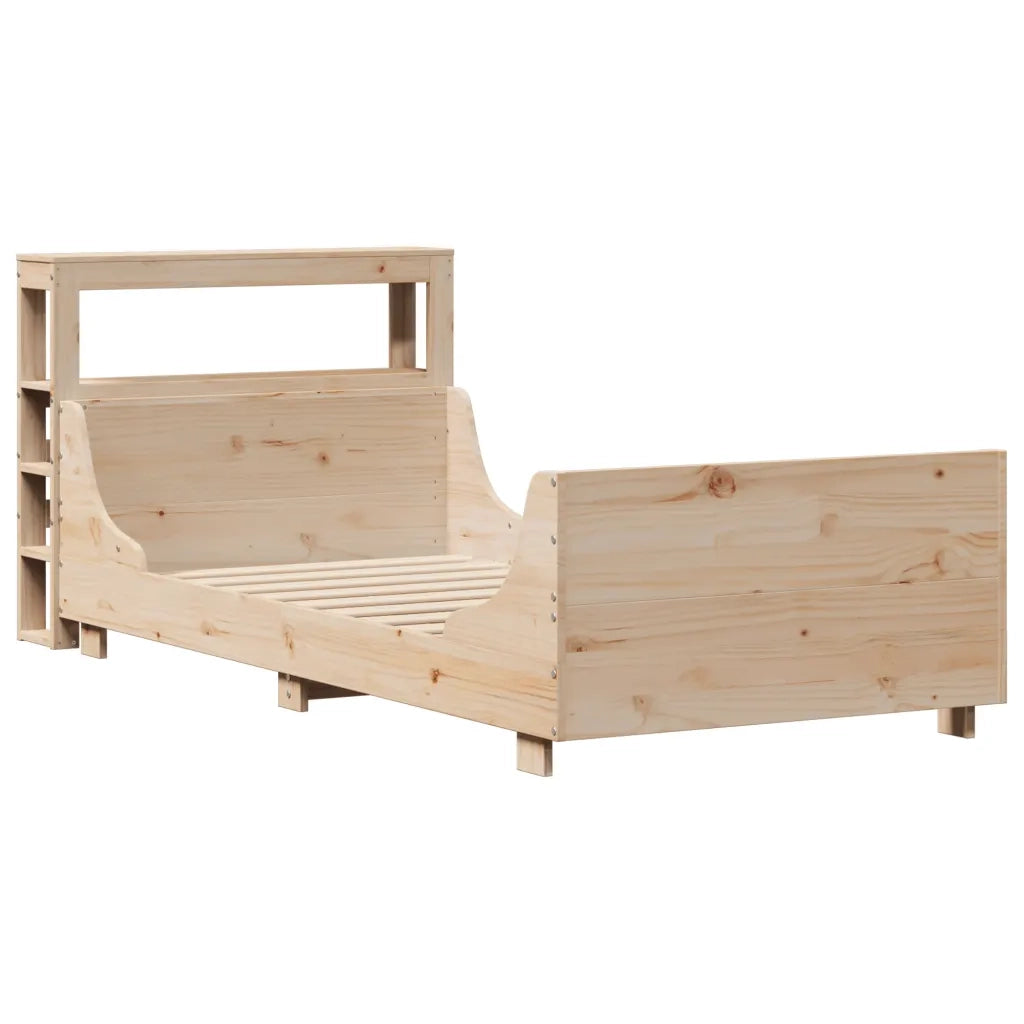 Letto senza Materasso 90x200 cm in Legno Massello di Pino 3306468