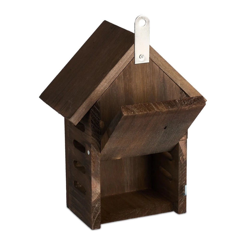 Hotel per insetti rifugio sospeso giardino aperto facile 30 x 20 x 10 cm in legno naturale 13_0015253