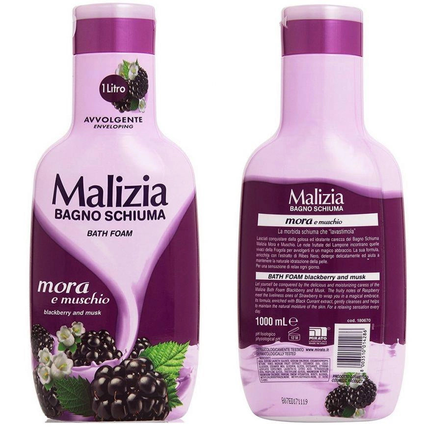 MALIZIA BAGNO SCHIUMA 1LT MORA E MUSCHIO