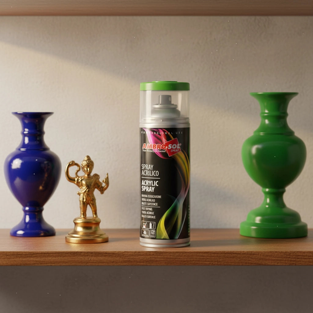 Smalto acrilico multiuso ral 3002 rosso carminio spray 400 ml