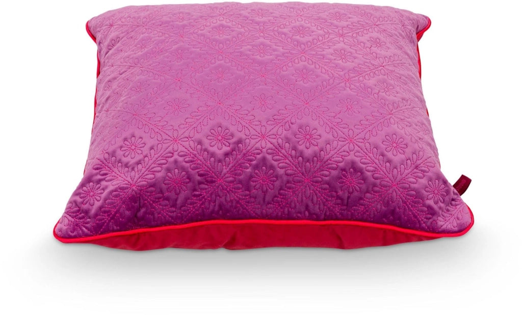 Cuscino decorativo trapuntato Daisy Rosa 50x50 cm