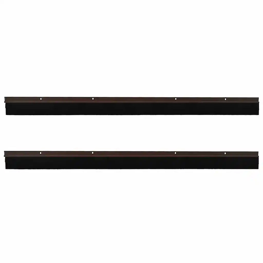 Spazzole per porte a vite 2 pz Marrone 100 cm CFW8206074