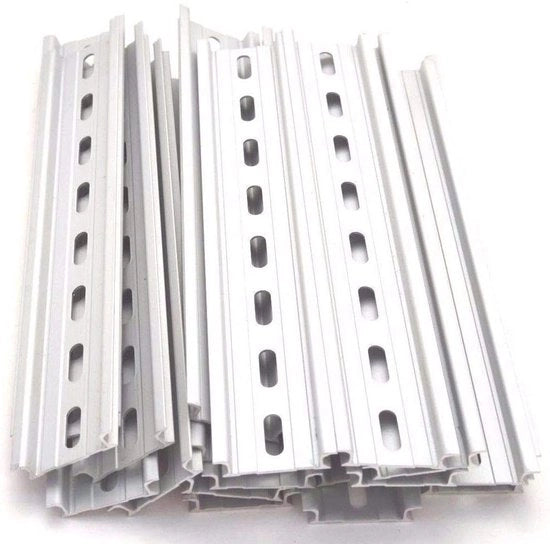 Montaggio rail - rail DIN per schede di commutazione - 6 pezzi - 200 mm