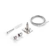 Kit Sospensione Solo Cavo Ego Alluminio Bianco 2M