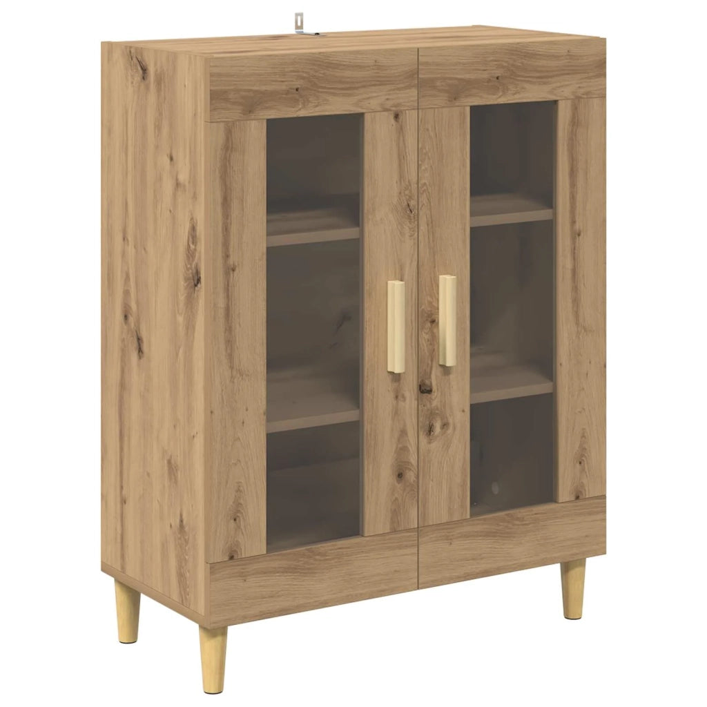 Credenza | Madia | Buffet da pranzo | Armadio da pranzo Rovere artigianale 69,5 x 32,5 x 180 cm