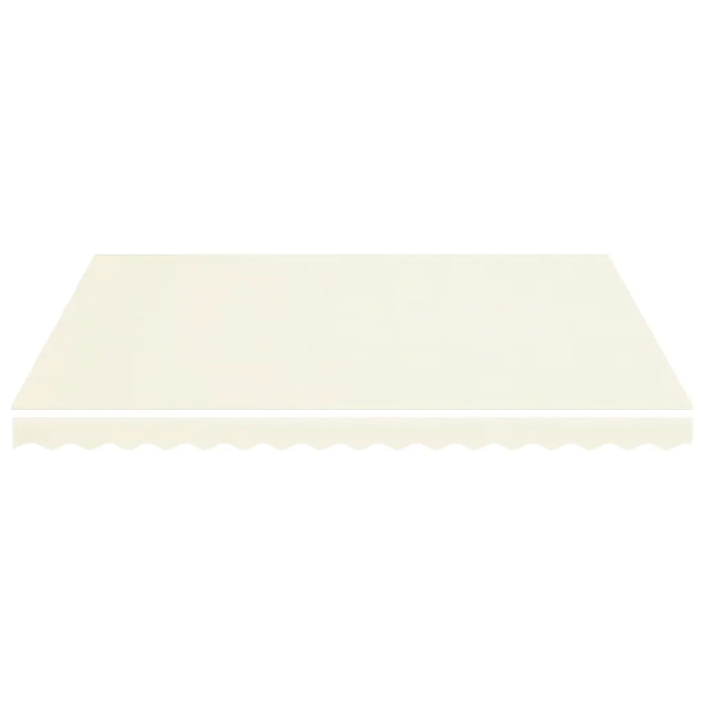 Tessuto di Ricambio per Tenda da Sole-Ricambio telo per tenda da sole Crema 4x3,5 m