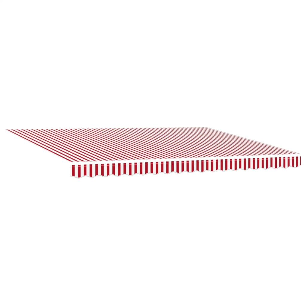 Cornice per Tenda Manuale con LED Rosso e Bianco 4 × 3 m 3420619