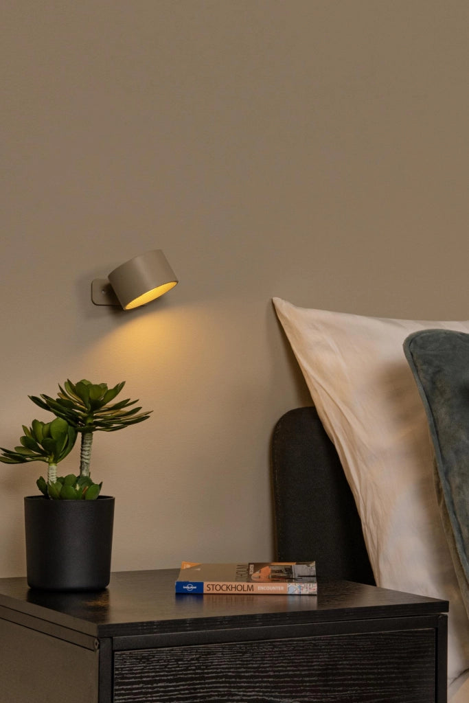 Lampada da scrivania LED curva JOLAN taupe Lucide