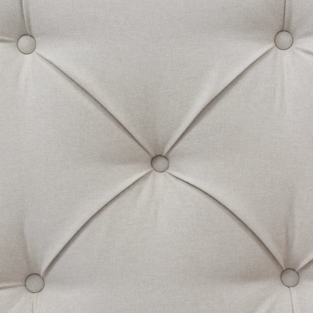 Letto imbottito 140x200 cm grigio chiaro con contenitore