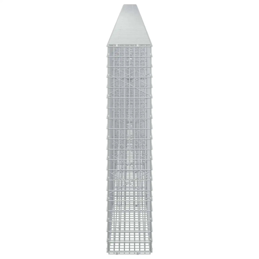 Gabione con Filo da 3,5 mm e Rete da 5x2,5 cm 1100x20x100 cm 3461680