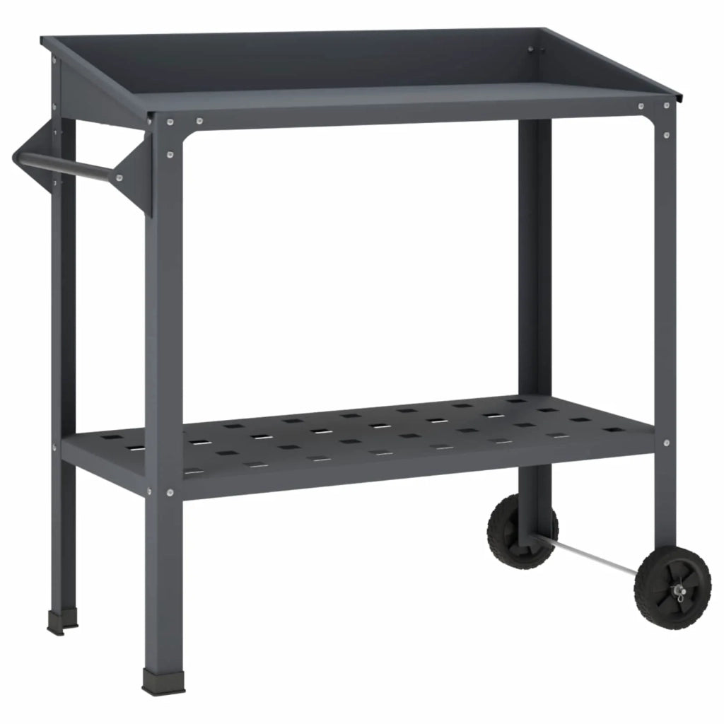 Tavolo da Vaso con Ruote 96 x 50 x 89 cm 8014850