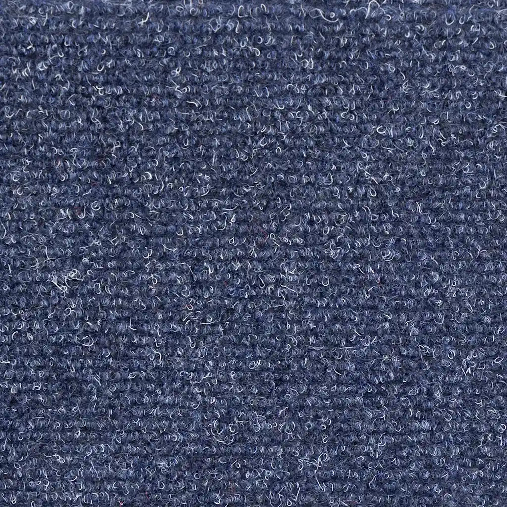 Tappetini per scale autoadesivi 15 pz | Gradini per Scale 65x21x4 cm blu bordo rettangolare