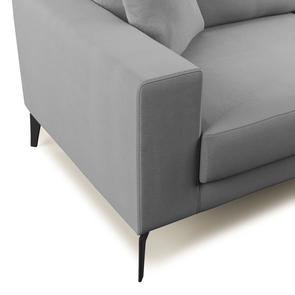 Prestige Divano design moderno T11 146 cm grigio