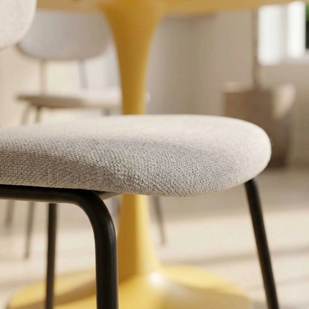 Oviala - Set di 2 sedie di design in acciaio e legno grigio